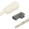 Conector Banană Alb 4mm 1kV 19A Cu Izolație