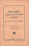 C9105N Anuarul liceului Petru Maior din Gherla pe anul școlar 1920-1921 publicat de Emil Precup, 1921, Gherla
