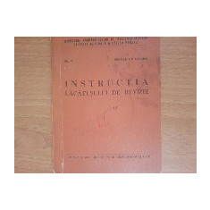 Instrucția lăcătușului de revizie. Nr 8