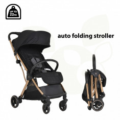 Carucior sport cu pliere compacta autofold Cangaroo pana la 22kg Easy Fold Limited edition Black