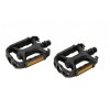 Pedale MTB VP 895, corp polipropilena, ax otel bor 9/16, 105 &times; 85 mm, negre Ultimate FactoryBikes