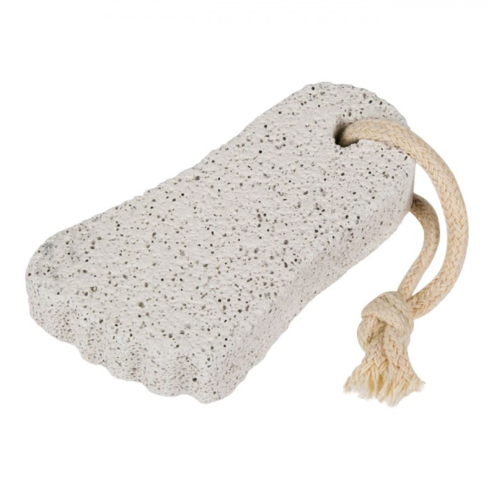 Piatra Ponce, Formă Talpă, Dimensiuni 9.5x5x2cm, Culoare Gri