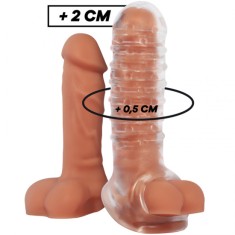 VIRILXL - PENIS EXTENSION AND SHEATH V15 TRANSPARENT foto