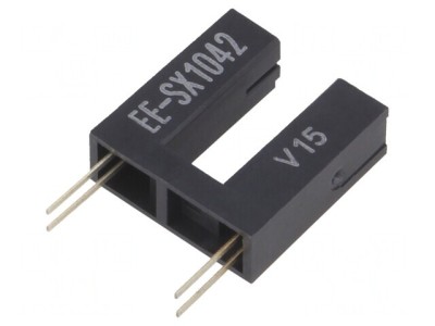 Senzor fotoelectric transmițător-receptor cu slot DARK-ON foto