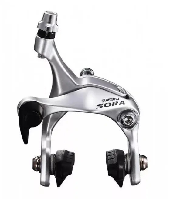 Frana etrier Shimano BR 4700 CS51, 12,8 mm, pivot 10,5 mm, piulita ascunsa, saboti R50CT4, negru Ultimate FactoryBikes