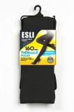 Ciorap gros cu polar, Esli Thermale Polar 160 Den - Nero, 5-XL Standard, Conte Elegant