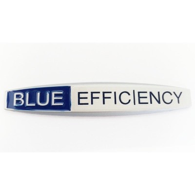 Emblema Sticker Blue Efficiency foto