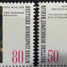 PC436 - Germania/ Deutsche Bundespost Berlin 1982 Pictura moderna, serie MNH, 2v