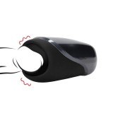Masturbator automat LOVELINE Vibrating Masturbator, 10 funcții de vibrație, rezistent la apă, culoare negru