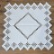 CENTRU DE MASA MICUT VINTAGE CU BRODERIE MANUALĂ HARDANGER