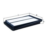 Filtru aer Nissan Qashqai II SUV, X-Trail III; Renault Kadjar, Koleos II Motor 1.2 DIG-T, 1.2 TCe 130, 1.2 TCe 130, 1.3 DIG-T, 1.3 TCe 140, 1.3 TCe