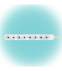 Prelungitor electric Euro 4 prize 5m 2300W alb Home NV 4E-5/WH