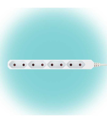 Prelungitor electric Euro 4 prize 3m 2300W alb Home NV 4E-3/WH foto