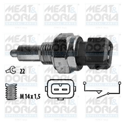 MEAT &amp;amp; DORIA 36003 Comutator, lampa marsalier foto
