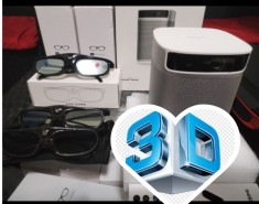 Xgimi mogo pro smart videoproiector +3buc Ochelari 3d dlp activ reancarcabil