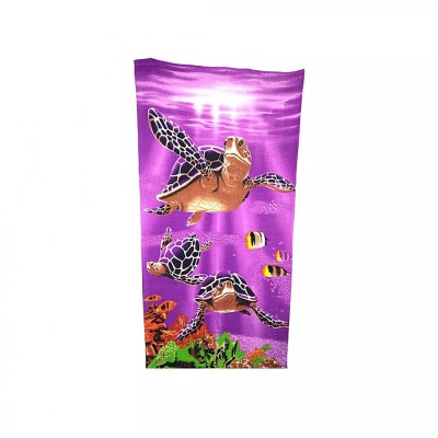 Prosop plaja, 150 x 70 cm, model broasca testoasa, magrot 20359 foto