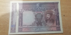 MDBS - BANCNOTA SPANIA - 1000 PESETAS -1926 foto