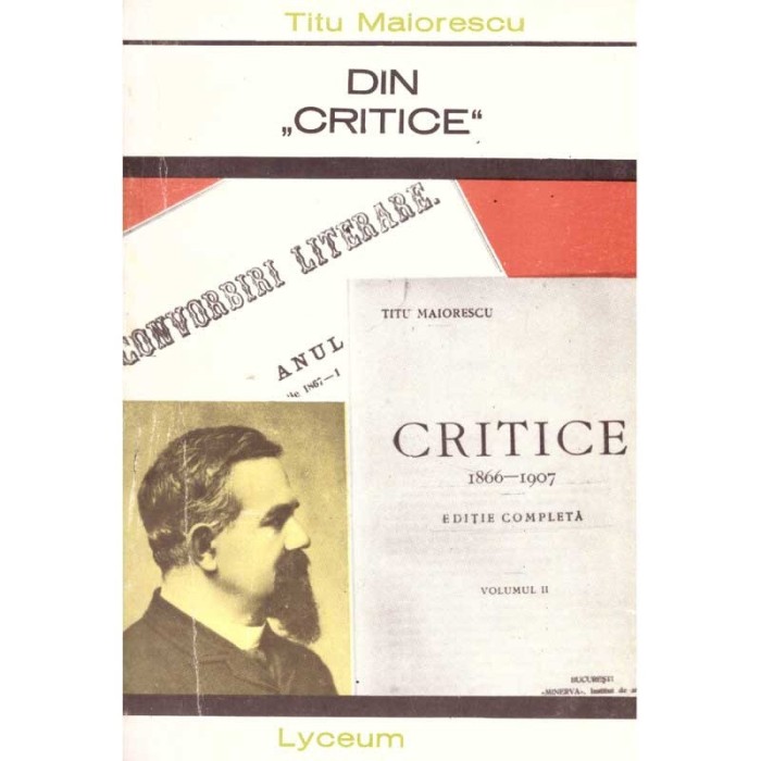 Titu Maiorescu - Din &quot;Critice&quot; - 115939