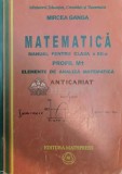 Matematica, manual pentru clasa a XII-a (profil M1, elemente de analiza matematica) - Mircea Ganga (@B44), Mathpress