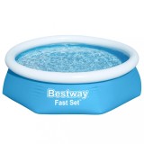 Bestway Piscina gonflabila Fast Set, 244x61 cm, rotunda, 57265