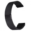 Curea tip Milanese Loop, compatibila Huawei Watch GT 3 42mm, telescoape Quick Release, Pure Black