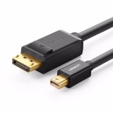 CABLU video Ugreen, &quot;MD105&quot; mini DP (T) la DP (T) 4K la 60Hz, lungime 1.5m, negru &quot;10477&quot; (timbru verde 0.08 lei) - 6957303814770