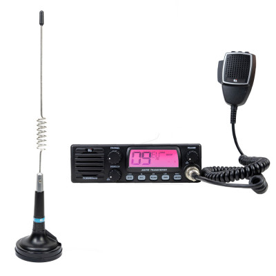 Kit Statie radio CB TTi TCB-900 EVO + Antena CB PNI ML29 cu magnet foto