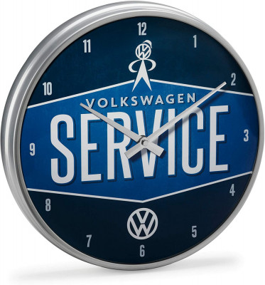 Ceas Perete Oe Volkswagen Service Albastru 1H0050810 foto