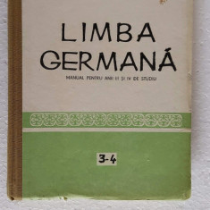 LIMBA GERMANA ANUL III - IV DE STUDIU