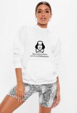 Hanorac dama alb - Shakespeare Drama - M, THEICONIC