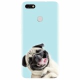 Husa silicon pentru Huawei Y6 Pro 2017, Happy Dog