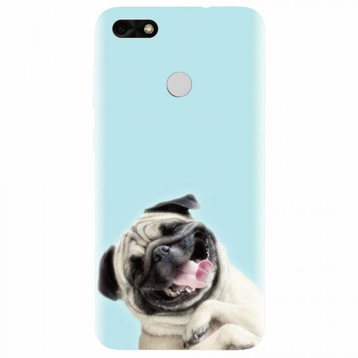 Husa silicon pentru Huawei P9 Lite mini, Happy Dog