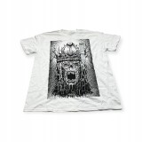 Tricou pentru bărbați cu g&acirc;t rotund SPENCER&amp;#039;S print M, Alb