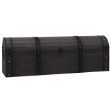 Cufar de depozitare, lemn masiv, stil vintage 120 x 30 x 40 cm