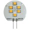 Bec LED G4 1.5W 120lm Alb cald 3000K