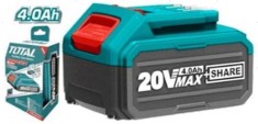 Acumulator scule electrice Total 20V-4.0Ah Industrial