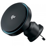 Incarcator Auto Wireless Proove Light Circle, 15W, 1.67A, Gri WHLC15010002