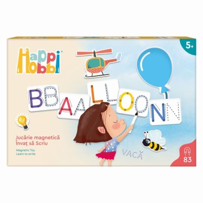 HAPPI HOBBI JUCARIE MAGNETICA INVAT SA SCRIU foto