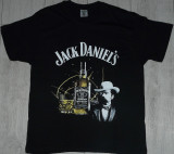 Tricou Jack Daniels ,Daniel&#039;s,trei modele vezi descrierea si pozele, L, M, XL, XXL, XXXL, Negru