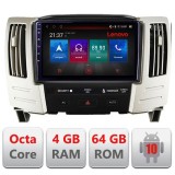 Navigatie dedicata Lexus RX300 2003-2008 Android 4GB RAM 64GB LTE resigilata