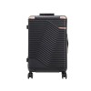 Valiză medie TravelLux Urban cu hardtop 42x65x24 cm neagră