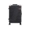 Valiză medie TravelLux Urban cu hardtop 42x65x24 cm neagră