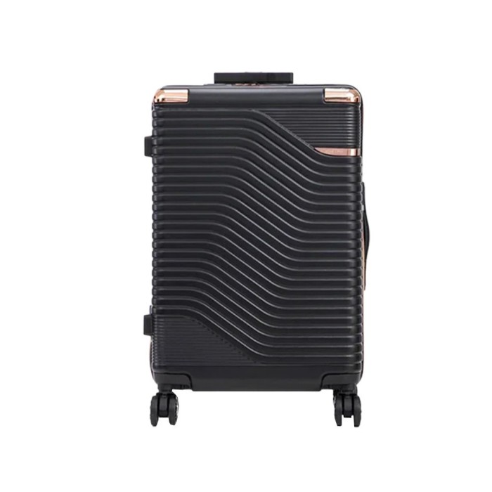 Valiză medie TravelLux Urban cu hardtop 42x65x24 cm neagră