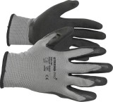 Manusi de protectie Strend Pro Saver XL, cu latex spumos aderent, protectie mecanica, marime 10