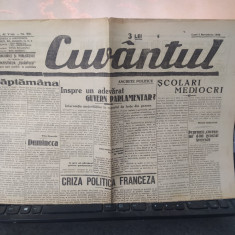 Cuvântul nr. 1631, anul V, 4 nov. 1929, Contimporanul, Societatea Teozofică, 222