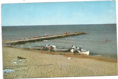 carte postala-EFORIE SUD*Pe plaja foto