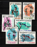 Congo (Kinshasa), 1965 | Primele Jocuri Interafricane - Sporturi cu mingea | aph, Sport, Stampilat