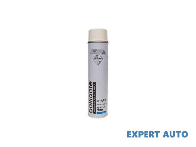 Vopsea spray acrilica alb pur lucios (ral 9010) 600 ml brilliante UNIVERSAL Universal #6 foto