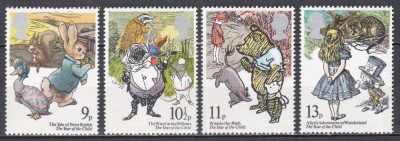Marea Britanie 1979 - Anul Internațional al Copilului - Povești, MNH foto