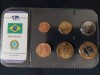 Seria completata monede - Brazilia 2004-2007, 6 monede, America Centrala si de Sud